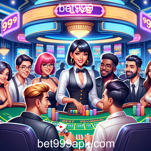 Experiência Imersiva na Categoria 'Ao Vivo' do Bet999